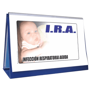 Libro rotafolio educativo sobre IRA