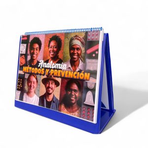 Libro rotafolio educativo sobre Métodos Anticonceptivos