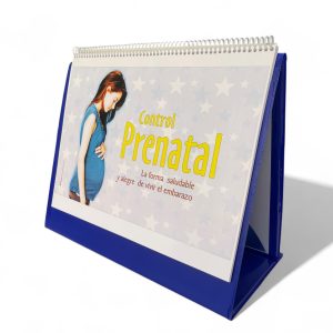 Libro rotafolio educativo sobre Control Prenatal