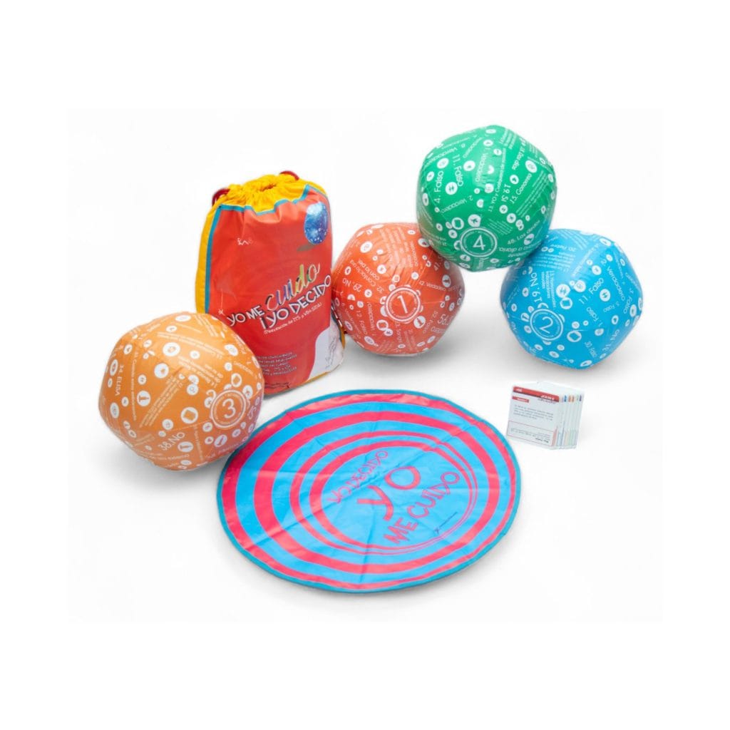 Juego Pelotas Yo Decido Yo me Cuido Prevención de ITS y VIH