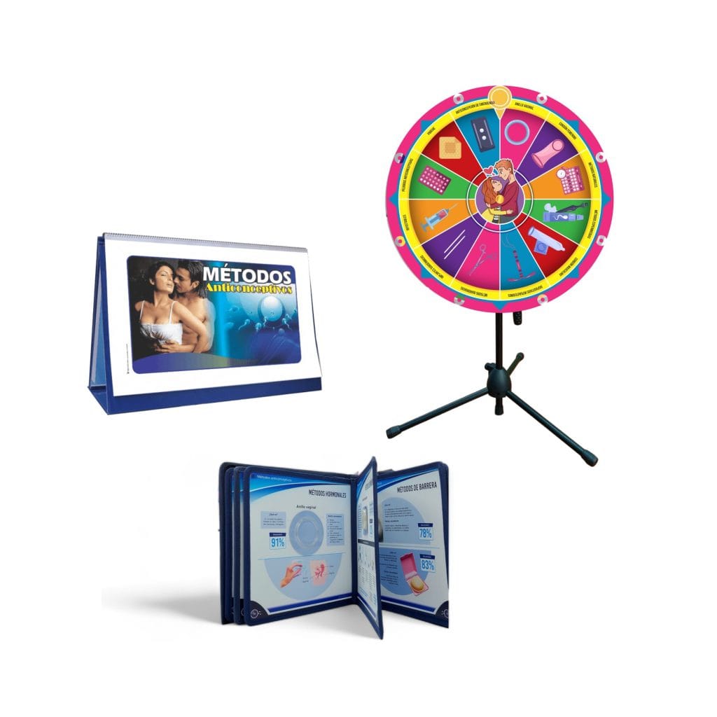 Kit Educativo de Métodos Anticonceptivos y planificación familiar