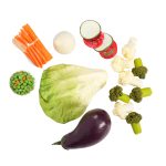 Material educativo alimentacion saludable verduras